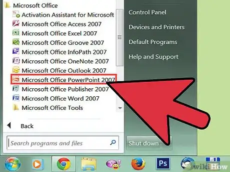 Imagen titulada Create a Quiz Game Using Just Powerpoint Step 1