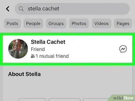 Imagen titulada Find a Facebook URL on iPhone or iPad Step 2