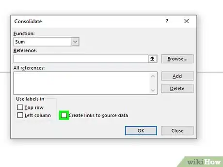 Imagen titulada Consolidate in Excel Step 12