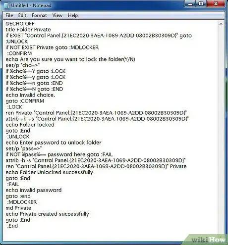 Imagen titulada Lock a Folder Without Using Any Program Step 2