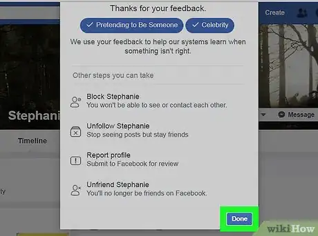 Imagen titulada Report Someone on Facebook Step 16