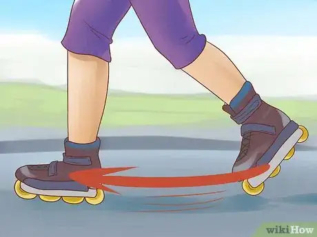 Imagen titulada Rollerblade Backwards Step 11