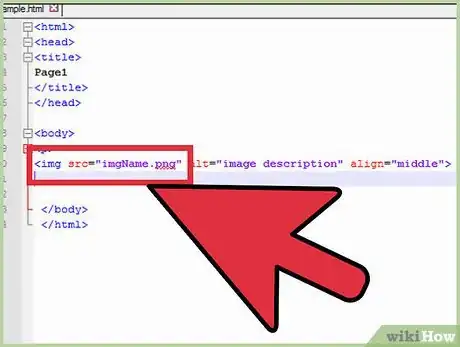 Imagen titulada Center an Image in HTML Step 3