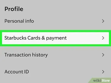 Imagen titulada Add Partner Numbers to Starbucks App Step 13