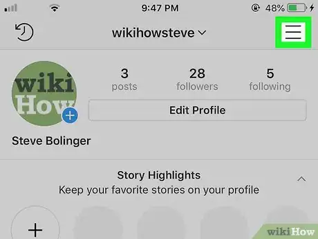 Imagen titulada Delete an Instagram Account Step 3