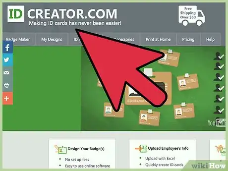 Imagen titulada Make ID Cards Online Step 2