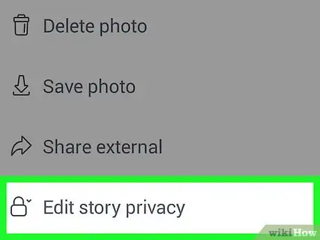 Imagen titulada Make Facebook Pictures Private on Android Step 8