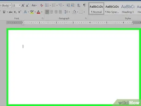 Imagen titulada Add an Image in Word Step 1