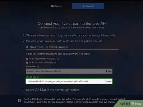 Imagen titulada Use OBS to Stream on Facebook Live Step 26