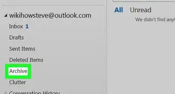 acceder a los correos electrónicos archivados en Outlook