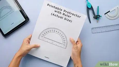 Imagen titulada Make a Protractor Step 3