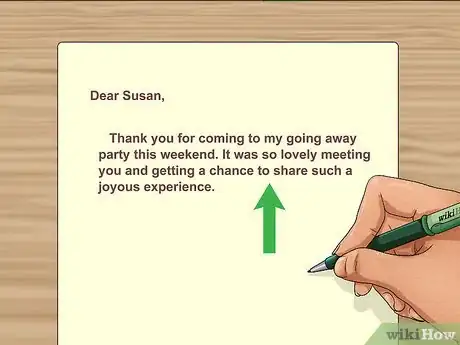 Imagen titulada Start a Thank You Letter Step 4
