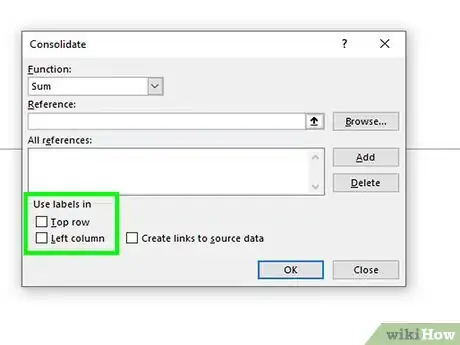 Imagen titulada Consolidate in Excel Step 11