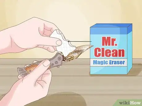 Imagen titulada Clean Rust from a Pocketknife Step 8