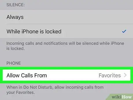 Imagen titulada Block All Incoming Calls on iPhone or iPad Step 4