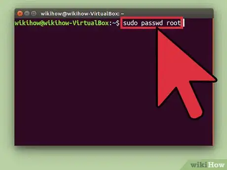 Imagen titulada Become Root in Ubuntu Step 7