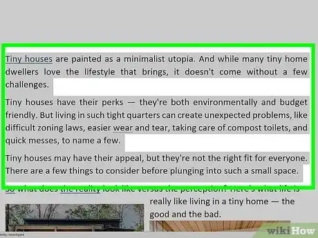 Imagen titulada Add a Bookmark in Microsoft Word Step 1