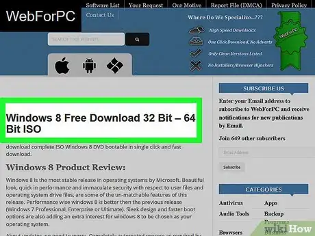 Imagen titulada Install Windows 8 Step 1