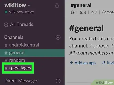 Imagen titulada Enter Multiple Lines on Slack on PC or Mac Step 2