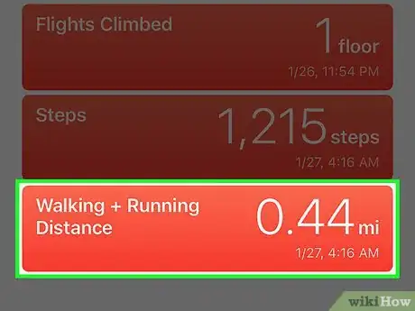 Imagen titulada See How Many Miles You've Walked on an iPhone Step 4