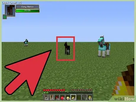 Imagen titulada Tame a Horse in Minecraft Step 9