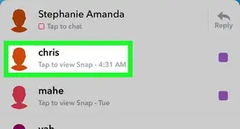 volver a reproducir un Snapchat