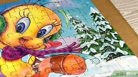 Imagen titulada Mod Podge a Puzzle Step 8