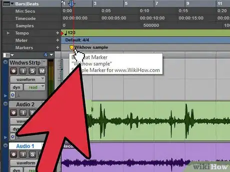 Imagen titulada Add a Marker in Pro Tools Step 7