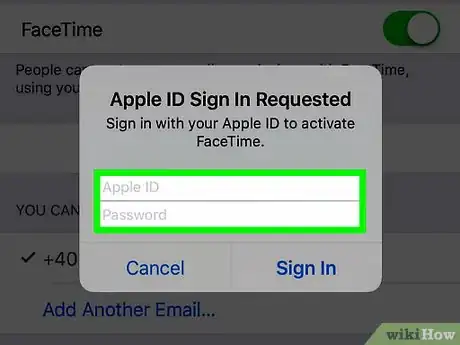 Imagen titulada Set Up FaceTime Step 4