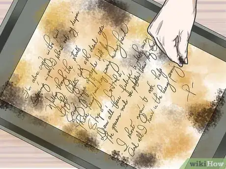 Imagen titulada Age Paper Using Tea Step 10