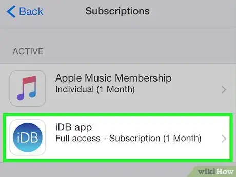 Imagen titulada Manage iTunes Subscriptions on iPhone or iPad Step 7