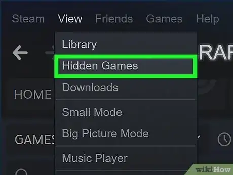 Imagen titulada Unhide Games in Steam Step 4
