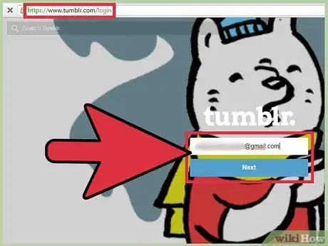 Imagen titulada Enable the Ask Feature in Tumblr Step 1