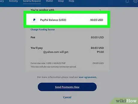 Imagen titulada Link PayPal Accounts Step 9