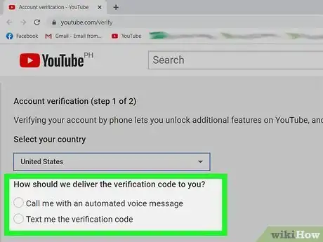Imagen titulada Verify Your YouTube Account Step 3