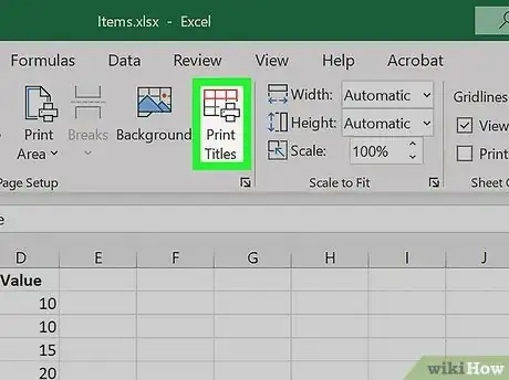 Imagen titulada Add Header Row in Excel Step 7