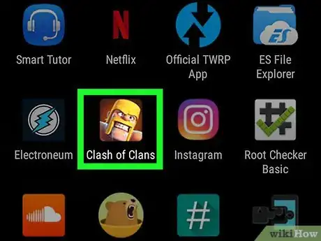 Imagen titulada Create Two Accounts in Clash of Clans on One Android Device Step 1