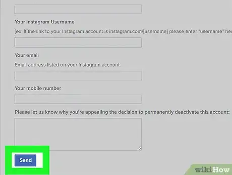 Imagen titulada Reactivate Instagram Step 14