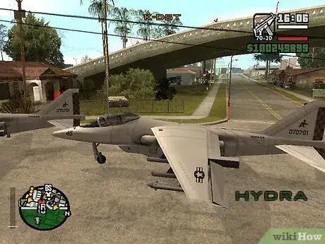 Imagen titulada Fly a Hydra Jet in San Andreas Step 5