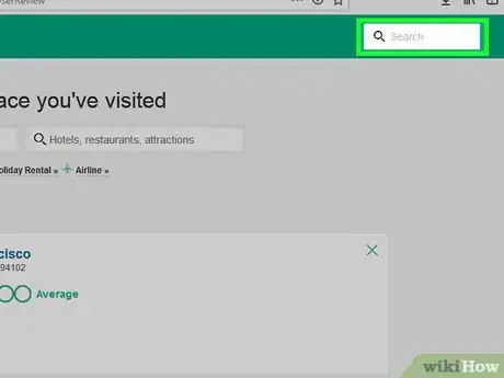 Imagen titulada Write a Review on TripAdvisor Step 2