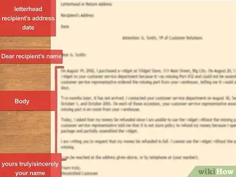 Imagen titulada Write a Letter Asking for a Refund Step 12