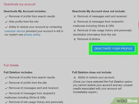 Imagen titulada Delete an Ashley Madison Profile Step 4