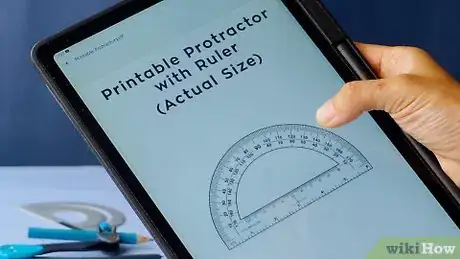 Imagen titulada Make a Protractor Step 2