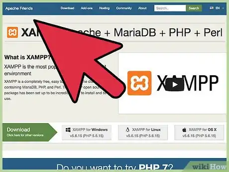 Imagen titulada Set up a Personal Web Server with XAMPP Step 1
