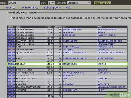 Imagen titulada Research a Horse's Bloodline Step 3