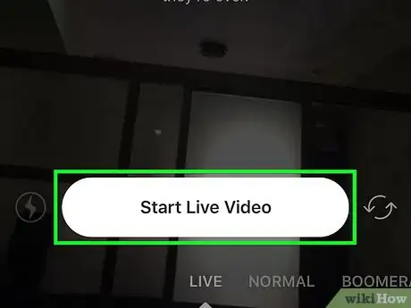 Imagen titulada Broadcast Live on Instagram Step 5