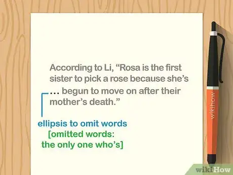 Imagen titulada Put a Quote in an Essay Step 6