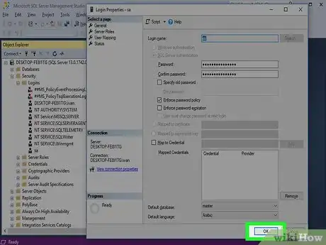Imagen titulada Reset SA Password in Sql Server Step 11