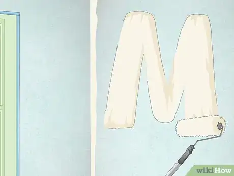 Imagen titulada Paint Over Wallpaper Step 13