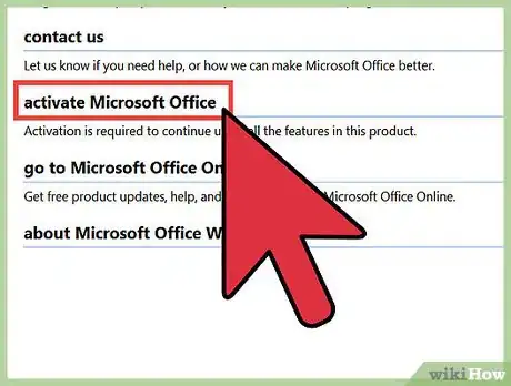 Imagen titulada Activate Microsoft Office 2010 Step 5